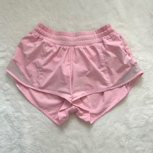 Lululemon Hotty Hot Shorts 4 2.5 Miami Pink Rare